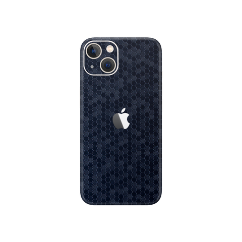 Honeycomb Blue Skin for iPhone 13