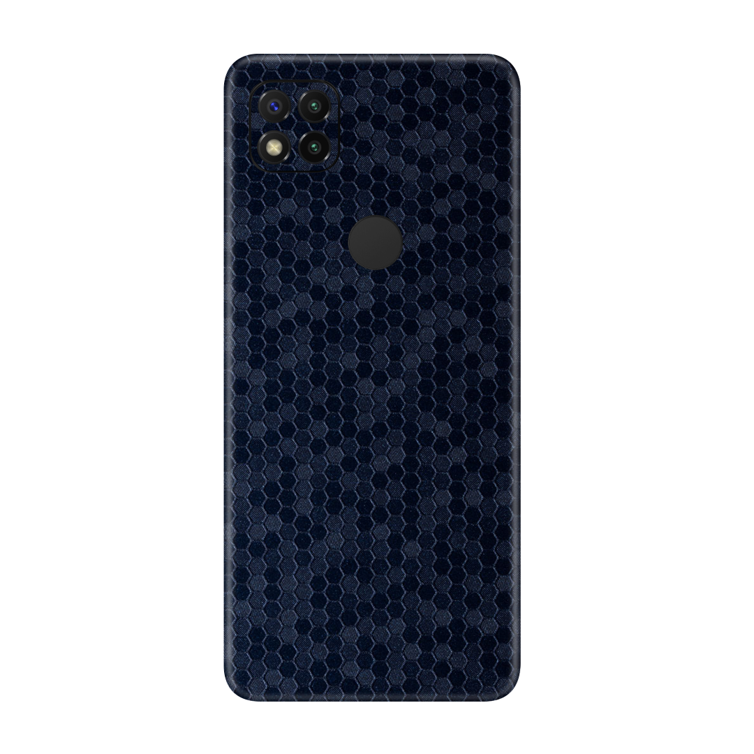 Honeycomb Blue Skin for Redmi 9c