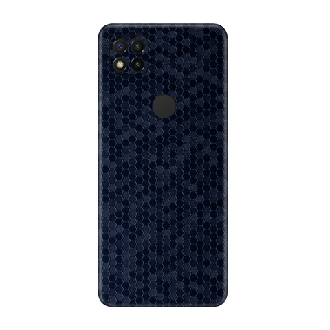 Honeycomb Blue Skin for Redmi 9c