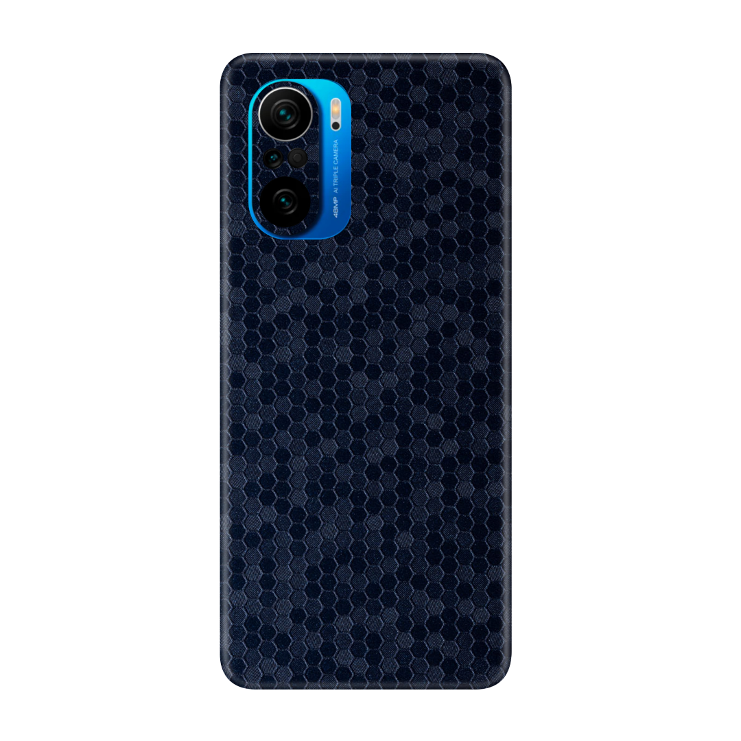 Honeycomb Blue Skin for Poco F3