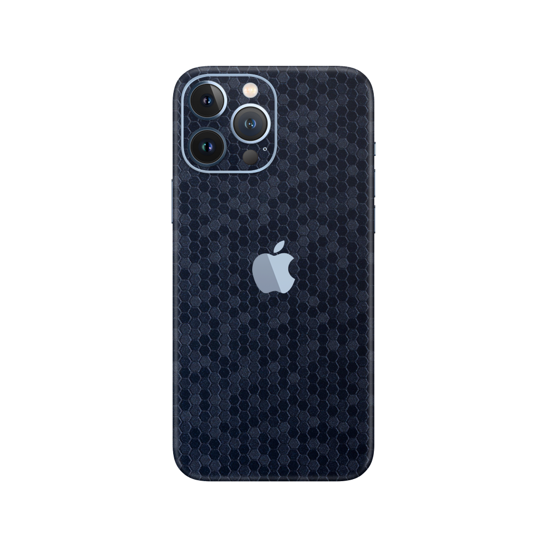 Honeycomb Blue Skin for iPhone 13 Pro Max