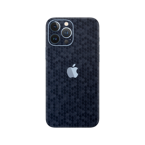 Honeycomb Blue Skin for iPhone 13 Pro Max