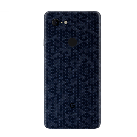 Honeycomb Blue Skin for Google Pixel 3