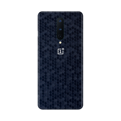 Honeycomb Blue Skin for OnePlus 8