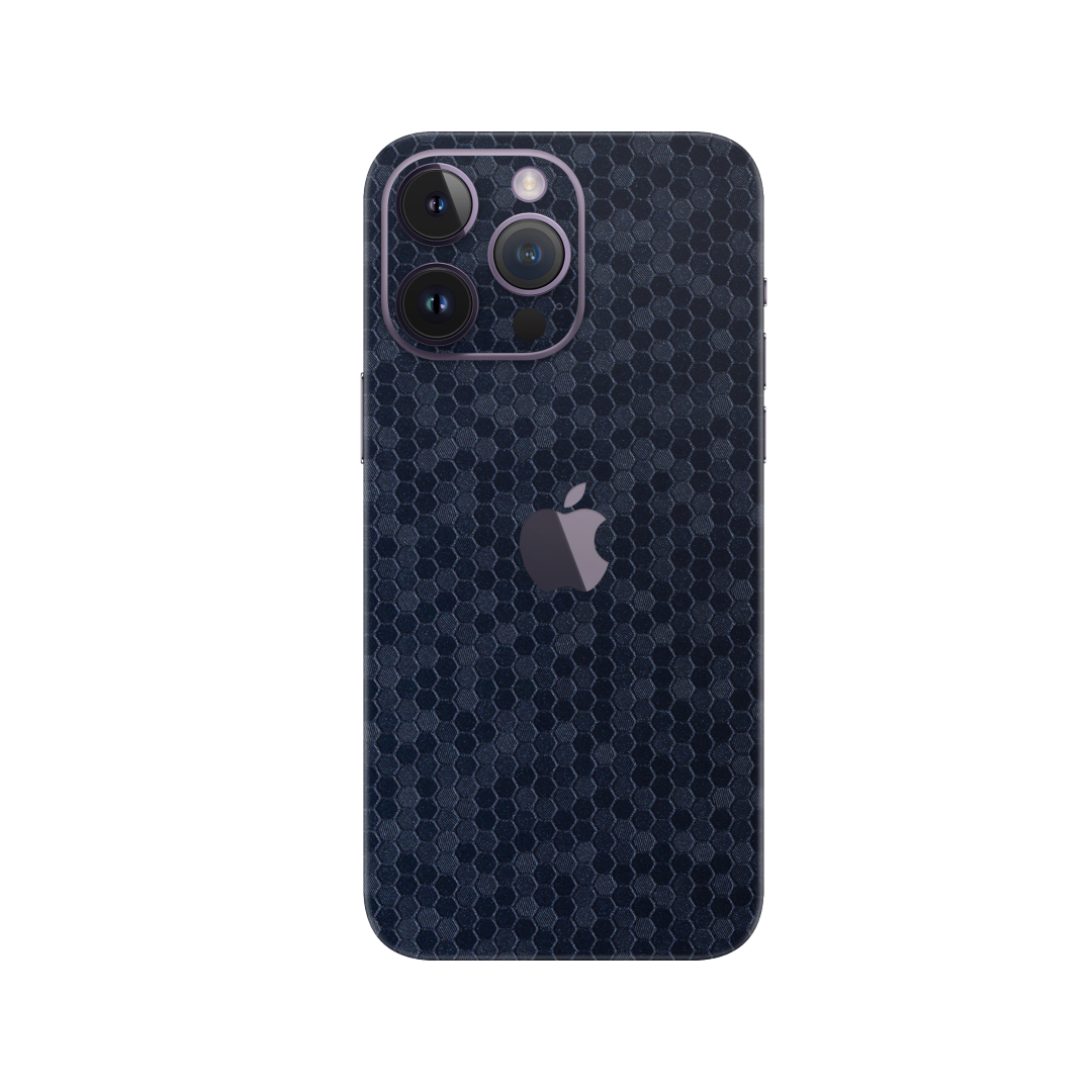 Honeycomb Blue Skin for IPhone 14 Pro Max