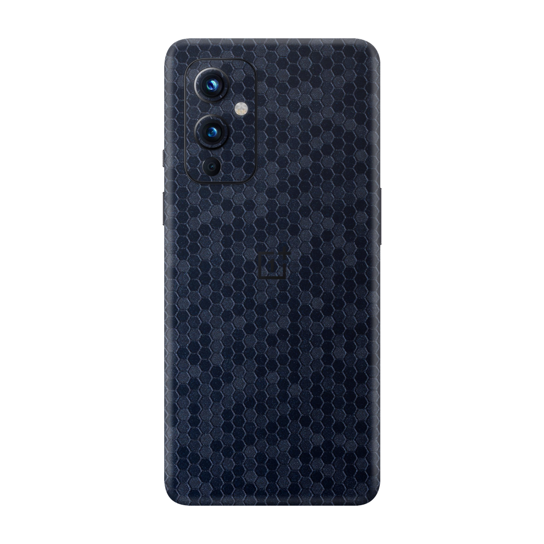 Honeycomb Blue Skin for OnePlus 9