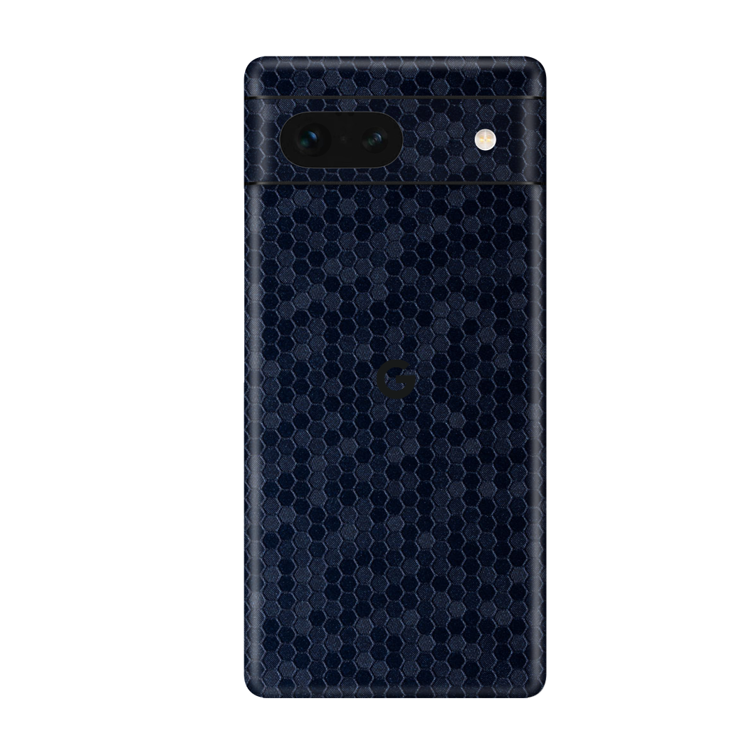 Honeycomb Blue Skin for Google Pixel 7A