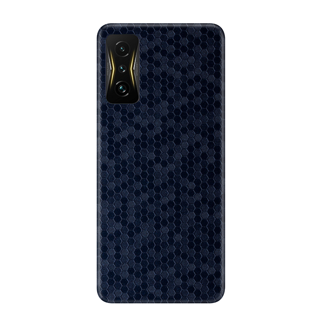 Honeycomb Blue Skin for Poco 4 GT