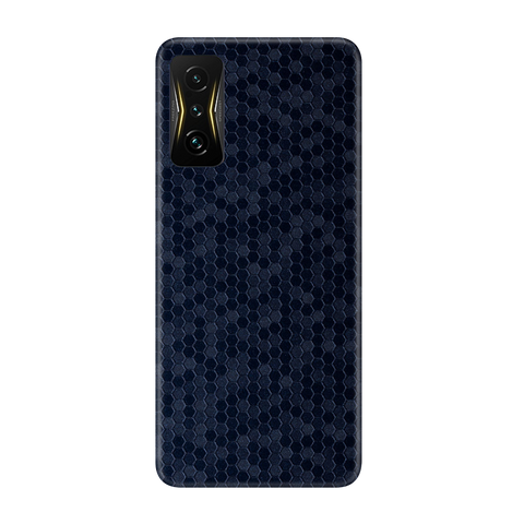 Honeycomb Blue Skin for Poco 4 GT
