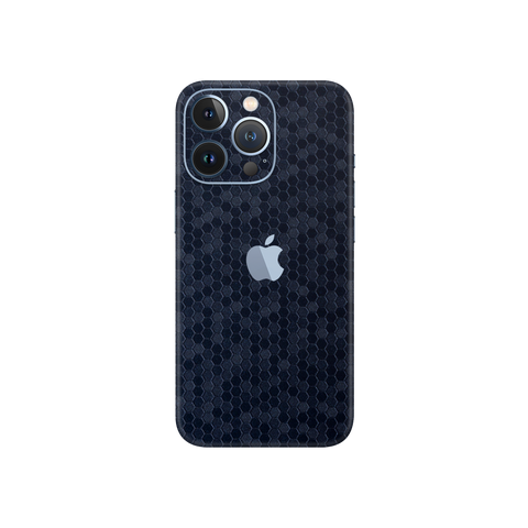 Honeycomb Blue Skin for iPhone 13 Pro