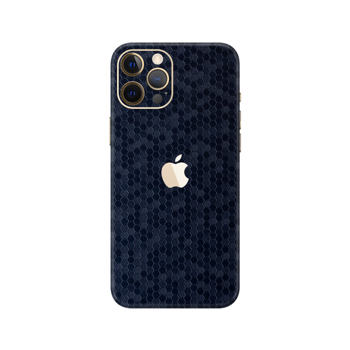 Honeycomb Blue Skin for iPhone 12 Pro Max