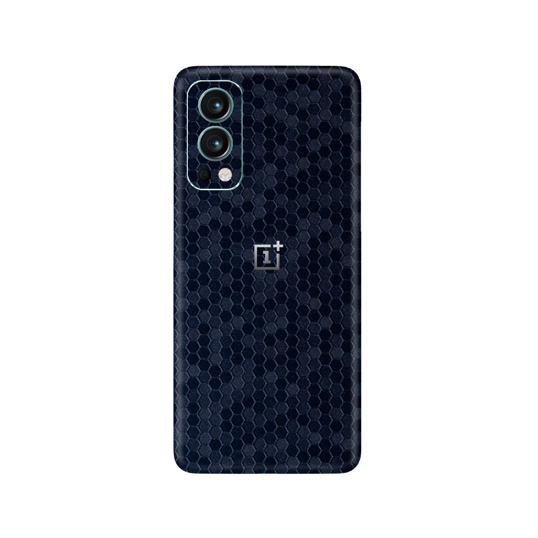 Honeycomb Blue Skin for OnePlus Nord 2 5G