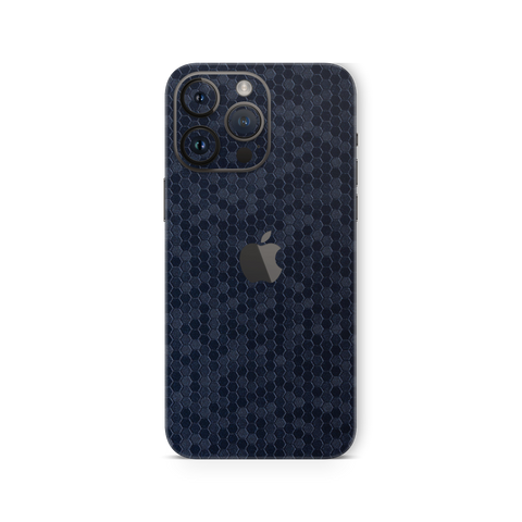 Honeycomb Blue Skin for Iphone 15 Pro Max