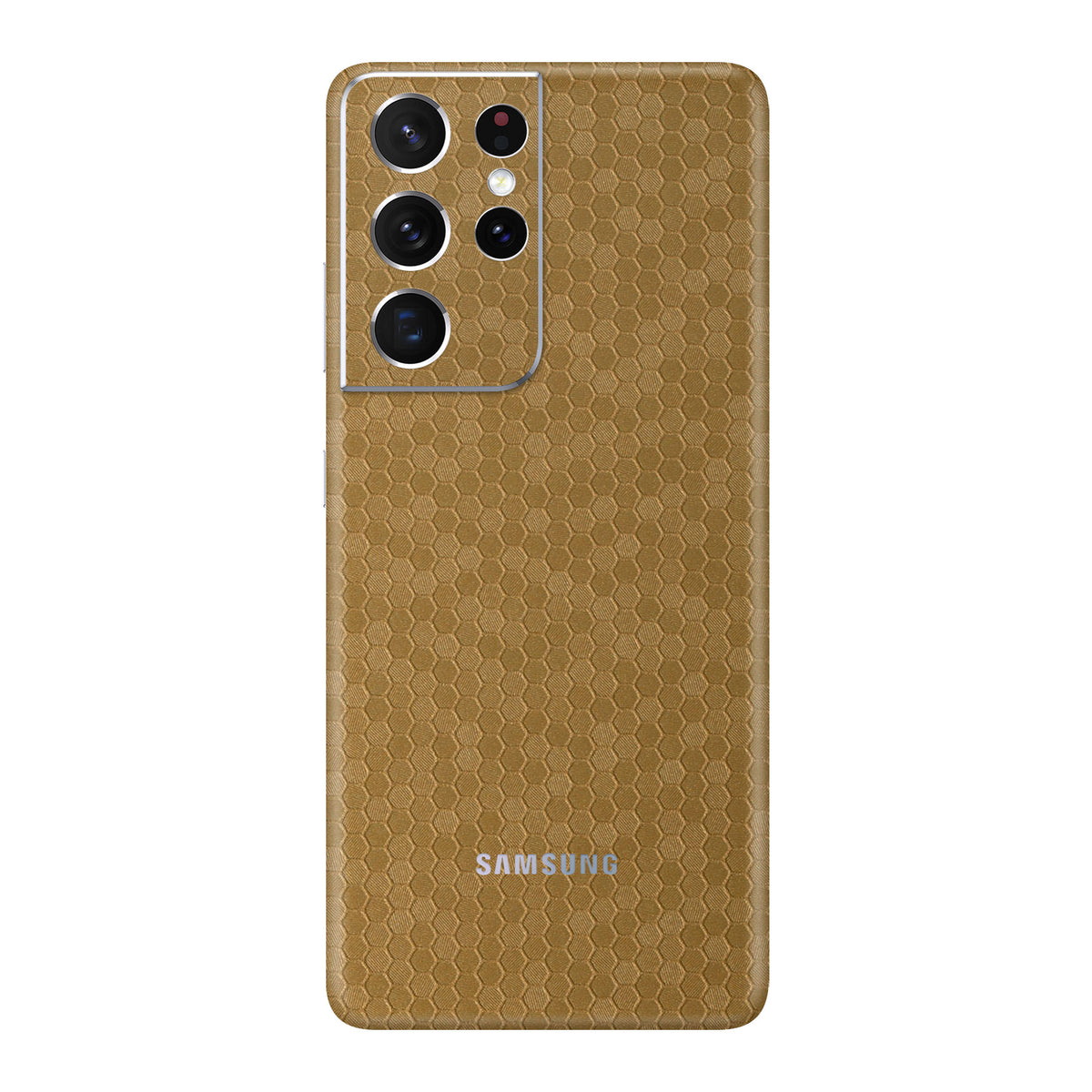 Honeycomb Gold Skin for Samsung S21 Ultra