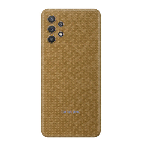 Honeycomb Gold Skin for Samsung A72