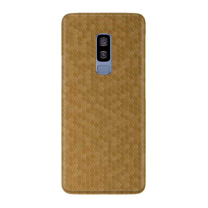 Honeycomb Gold Skin for Samsung S9 Plus