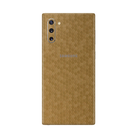 Honeycomb Gold Skin for Samsung Note 10