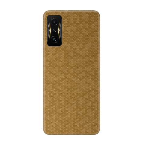 Honeycomb Golden Skin for Poco 4 GT