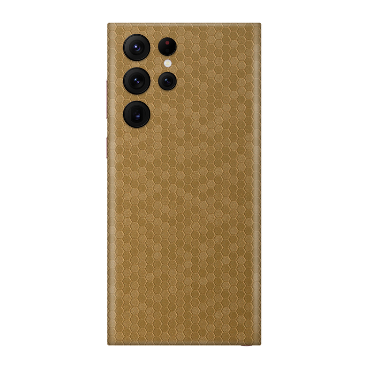 Honeycomb Golden Skin for Samsung S22 Ultra