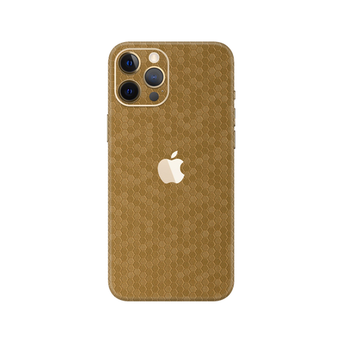 Honeycomb Gold Skin for iPhone 12 Pro Max