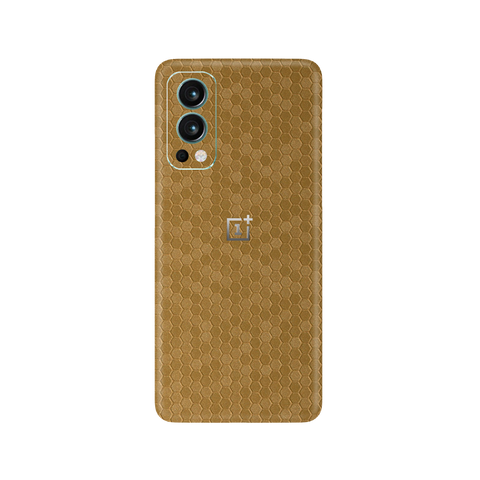 Honeycomb Gold Skin for OnePlus Nord 2 5G