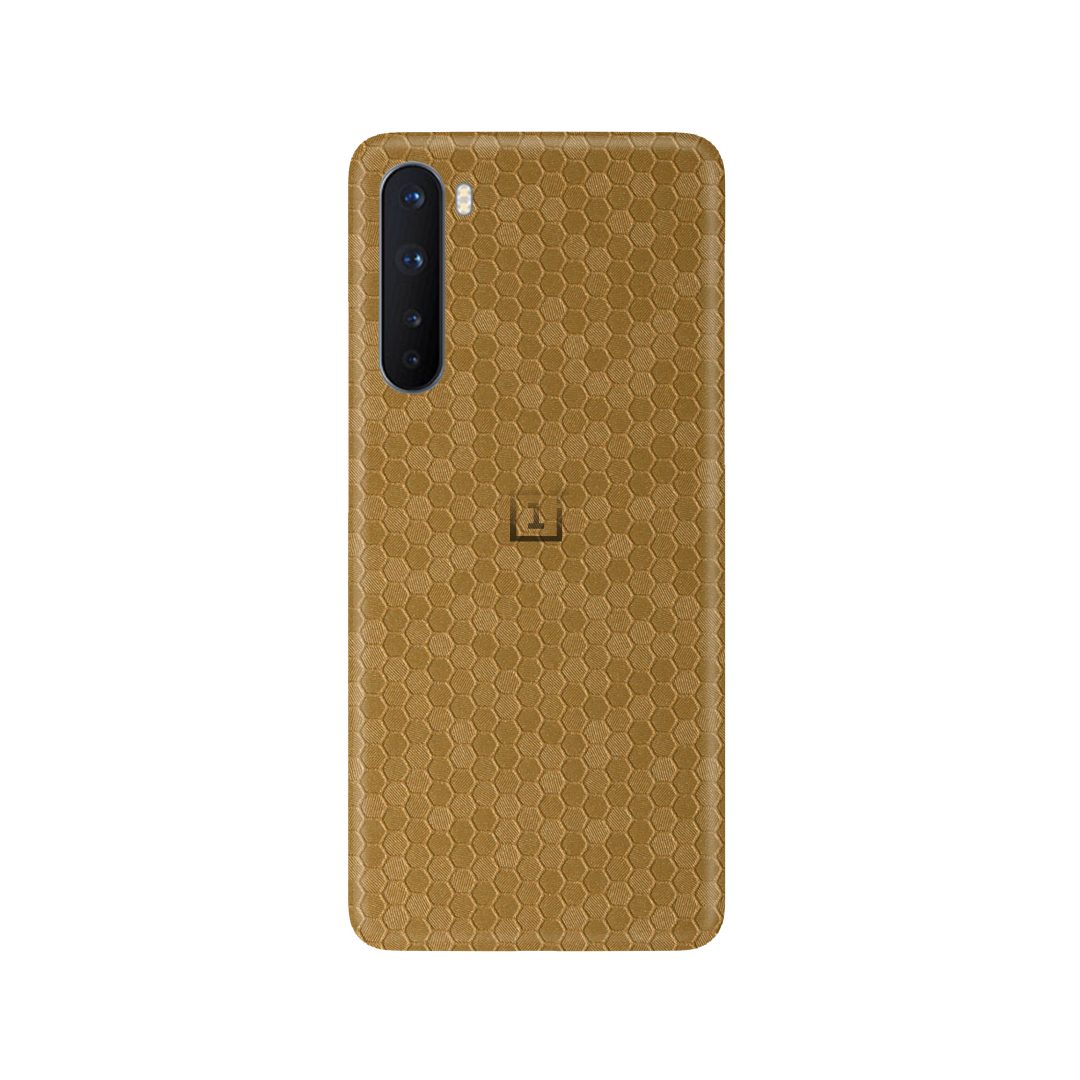 Honeycomb Gold Skin for OnePlus Nord 5G