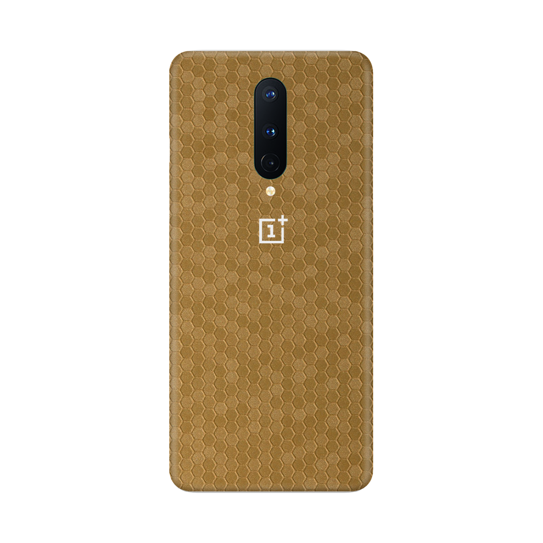 Honeycomb Gold Skin for OnePlus 8 5G
