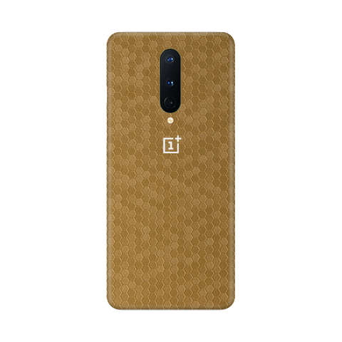 Honeycomb Gold Skin for OnePlus 8 5G