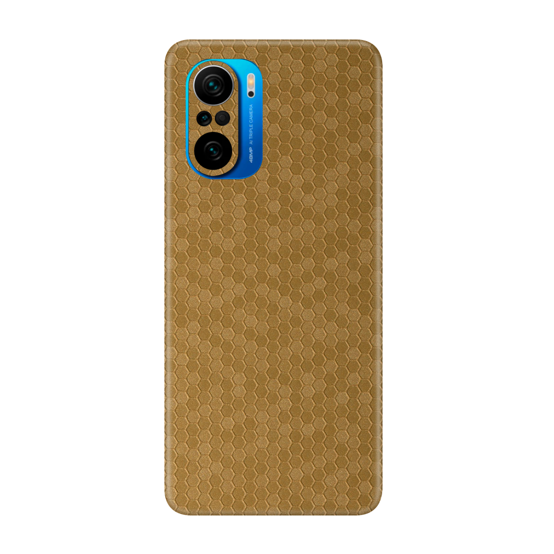 Honeycomb Golden Skin for Poco F3