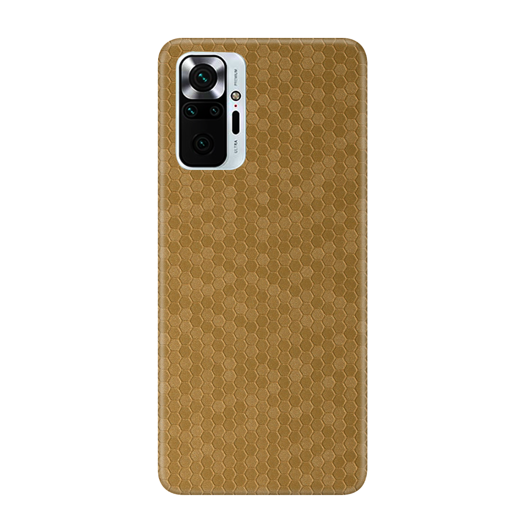 Honeycomb Golden Skin for Redmi Note 10 Pro