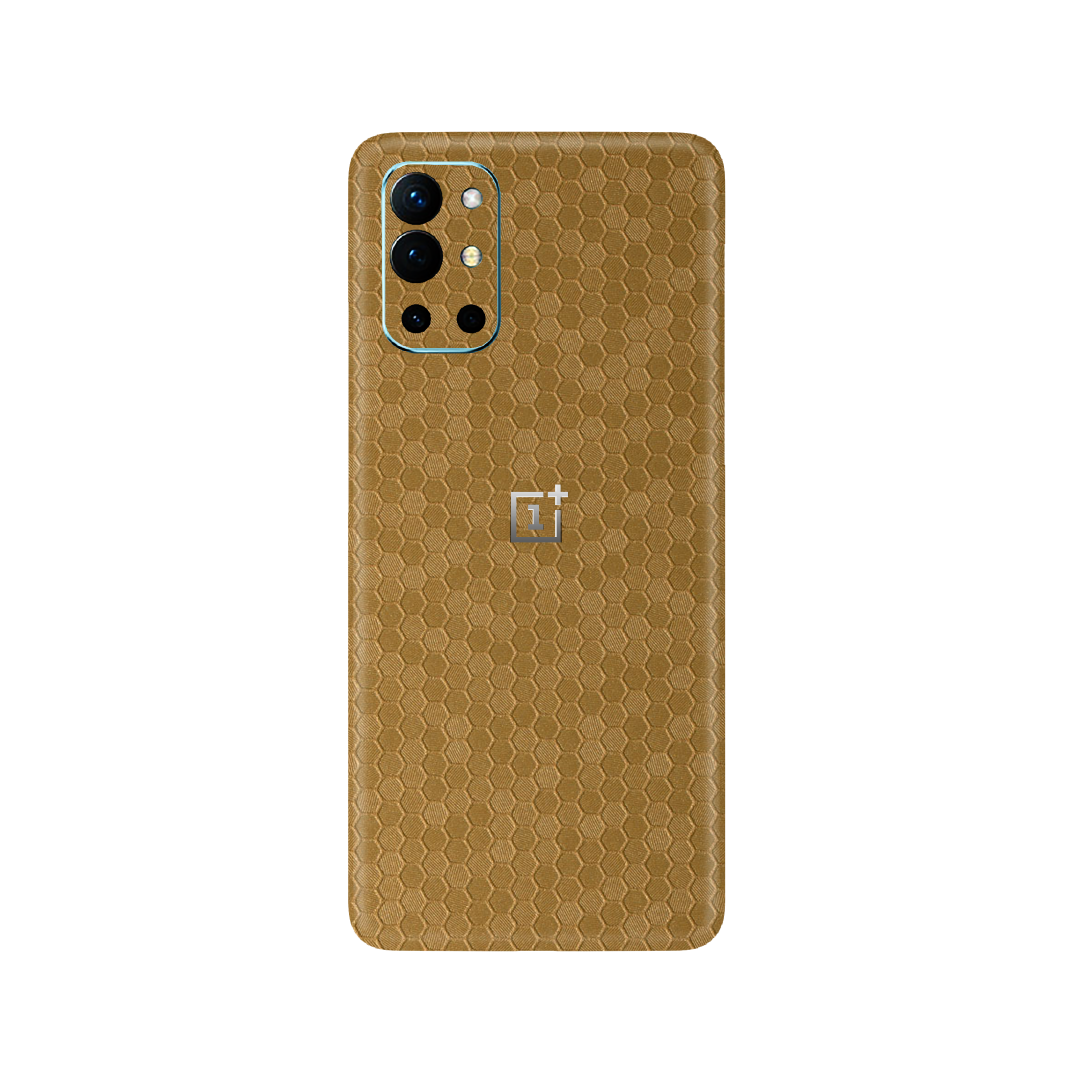 Honeycomb Gold Skin for OnePlus 9R 5G