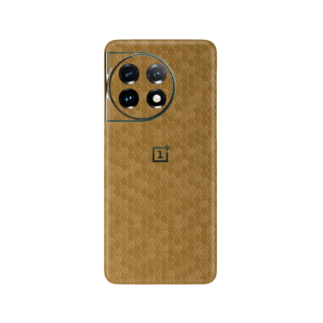 Honeycomb Gold Skin for OnePlus 11 5G