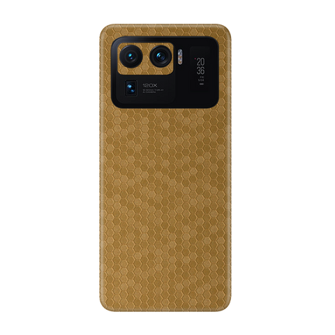 Honeycomb Golden Skin for MI 11 Ultra 5G