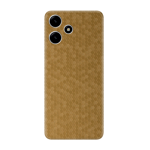 Honeycomb Golden Skin for Redmi 12 5G