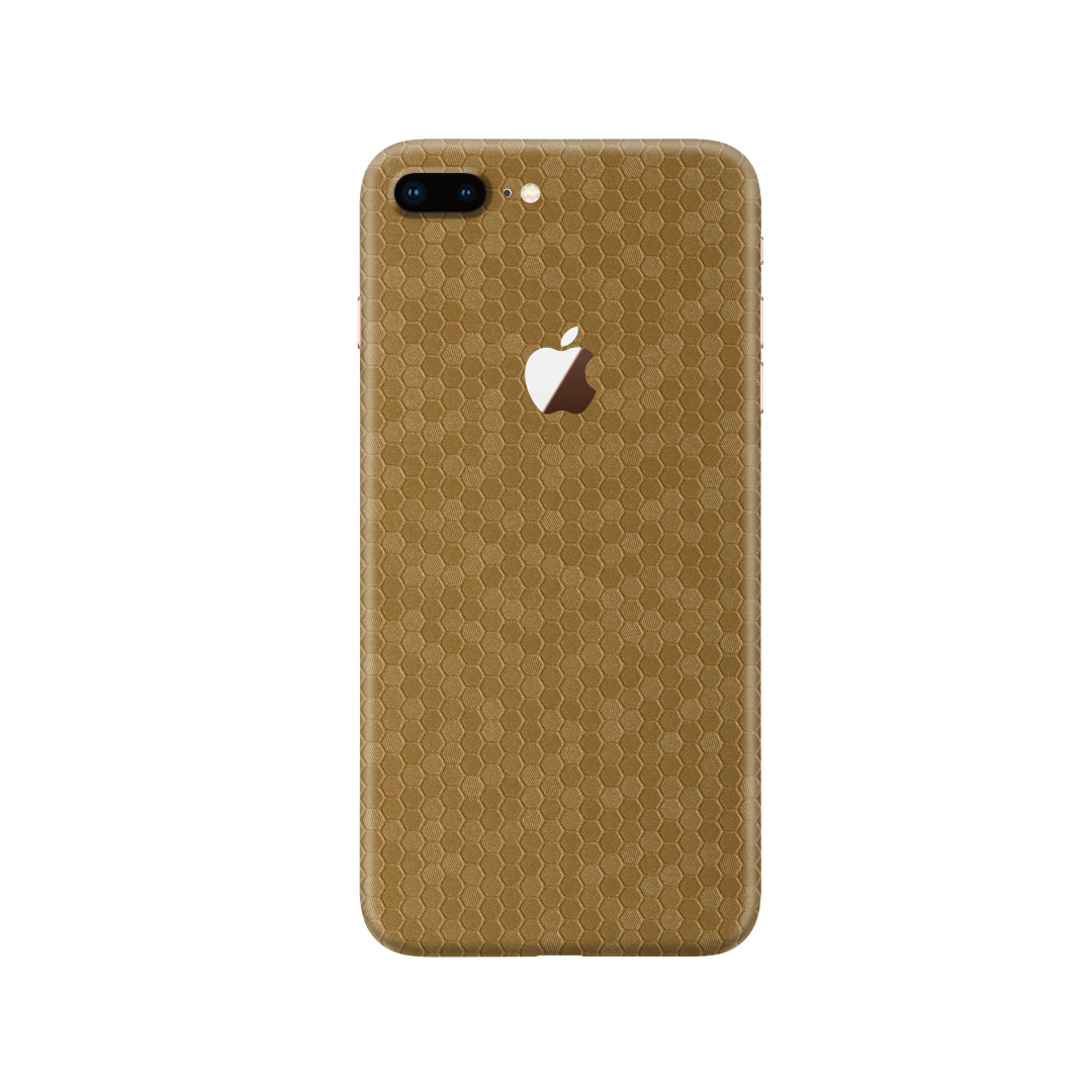 Honeycomb Gold Skin for iPhone 8 Plus