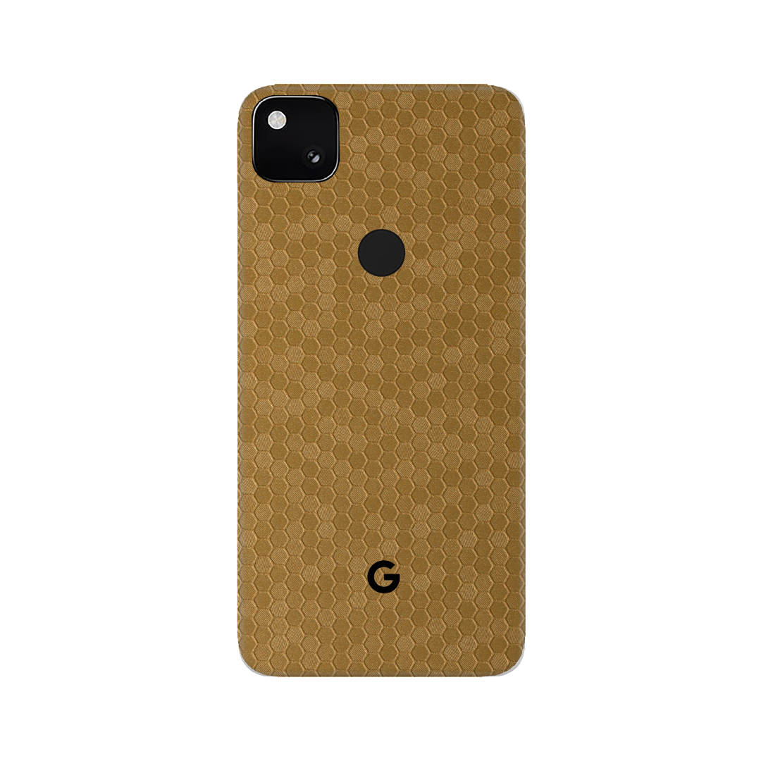 Honeycomb Golden Skin for Google Pixel 4