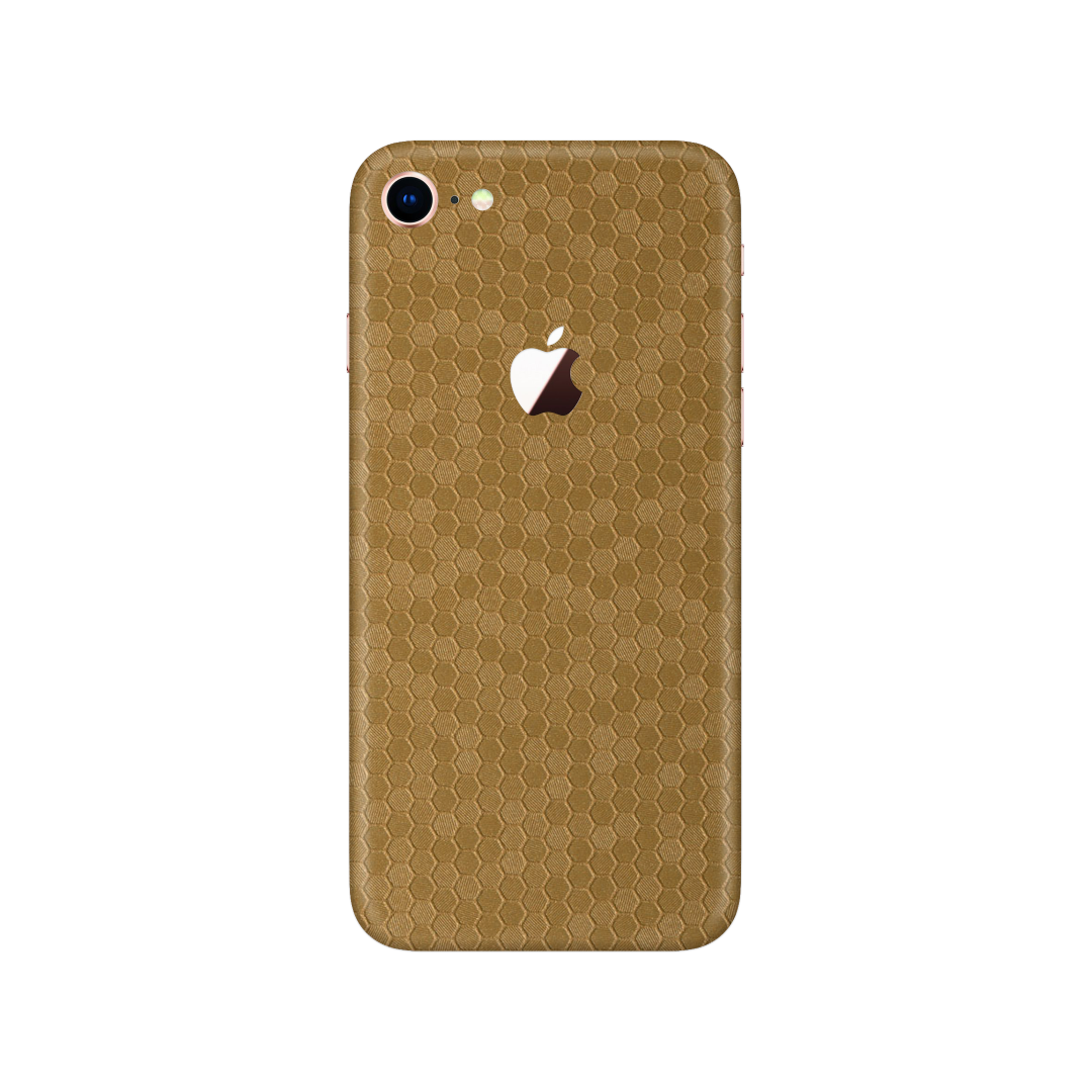 Honeycomb Gold Skin for iPhone 7