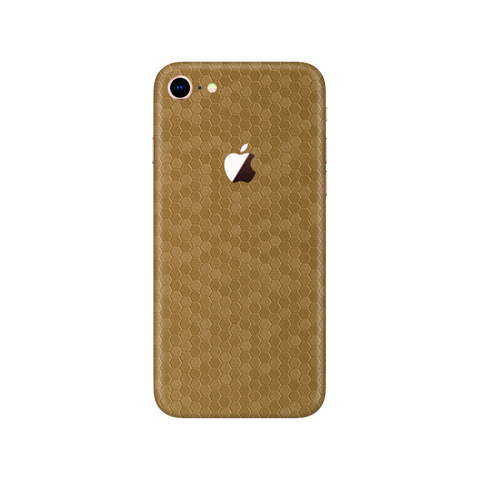 Honeycomb Gold Skin for iPhone 7