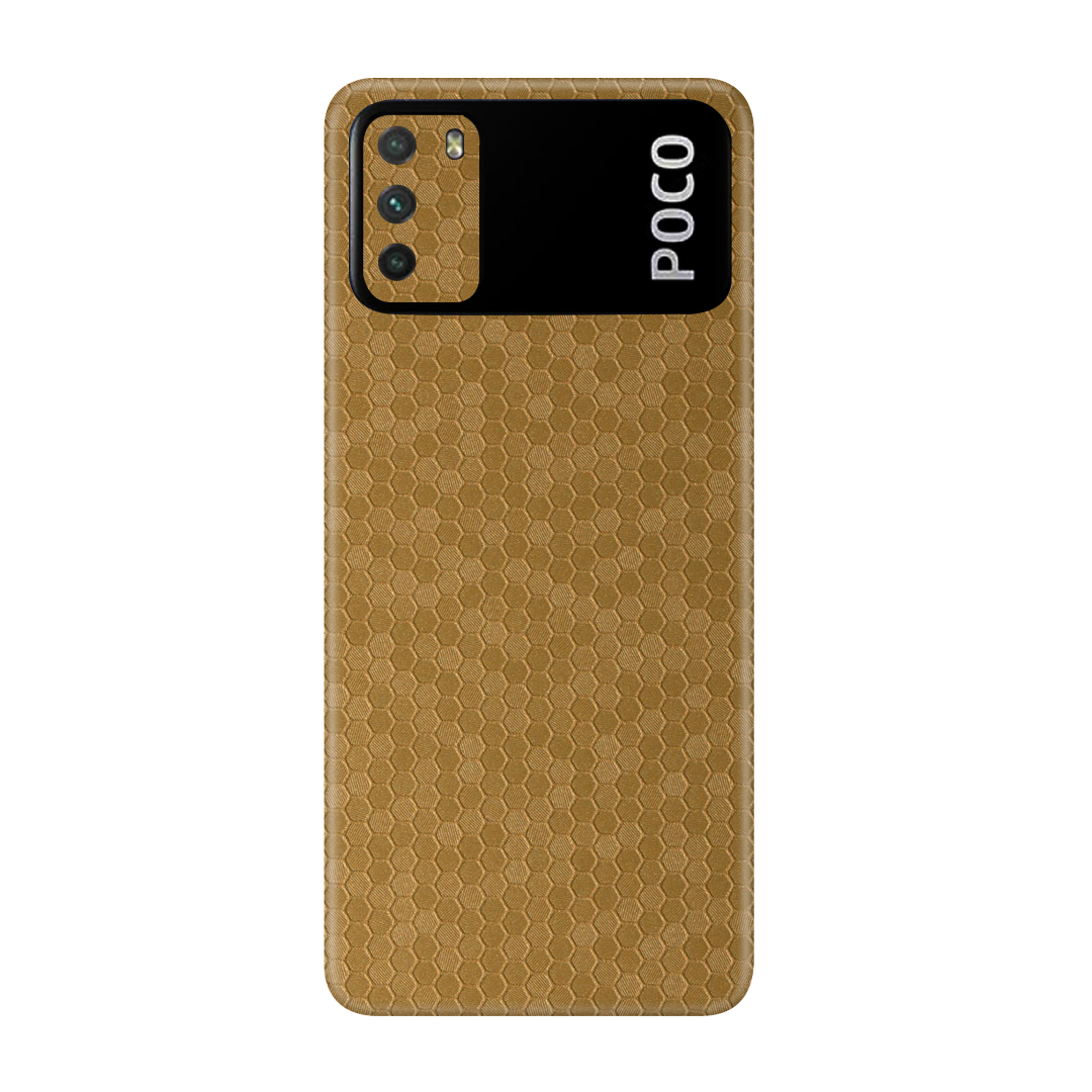 Honeycomb Golden Skin for Poco M3