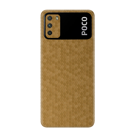 Honeycomb Golden Skin for Poco M3