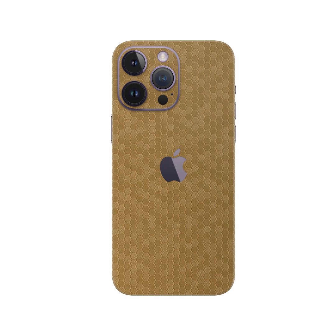 Honeycomb Golden Skin for IPhone 14 Pro Max