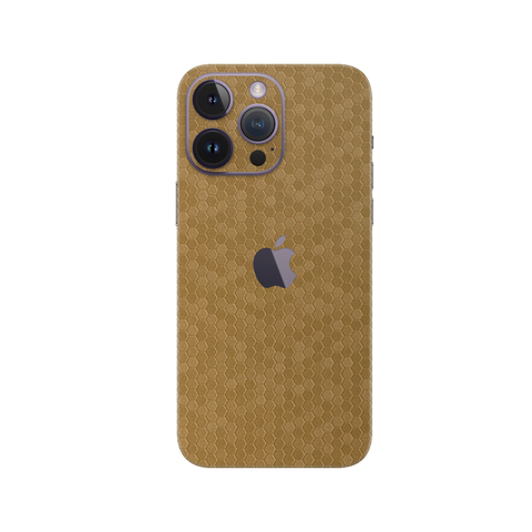 Honeycomb Golden Skin for IPhone 14 Pro Max