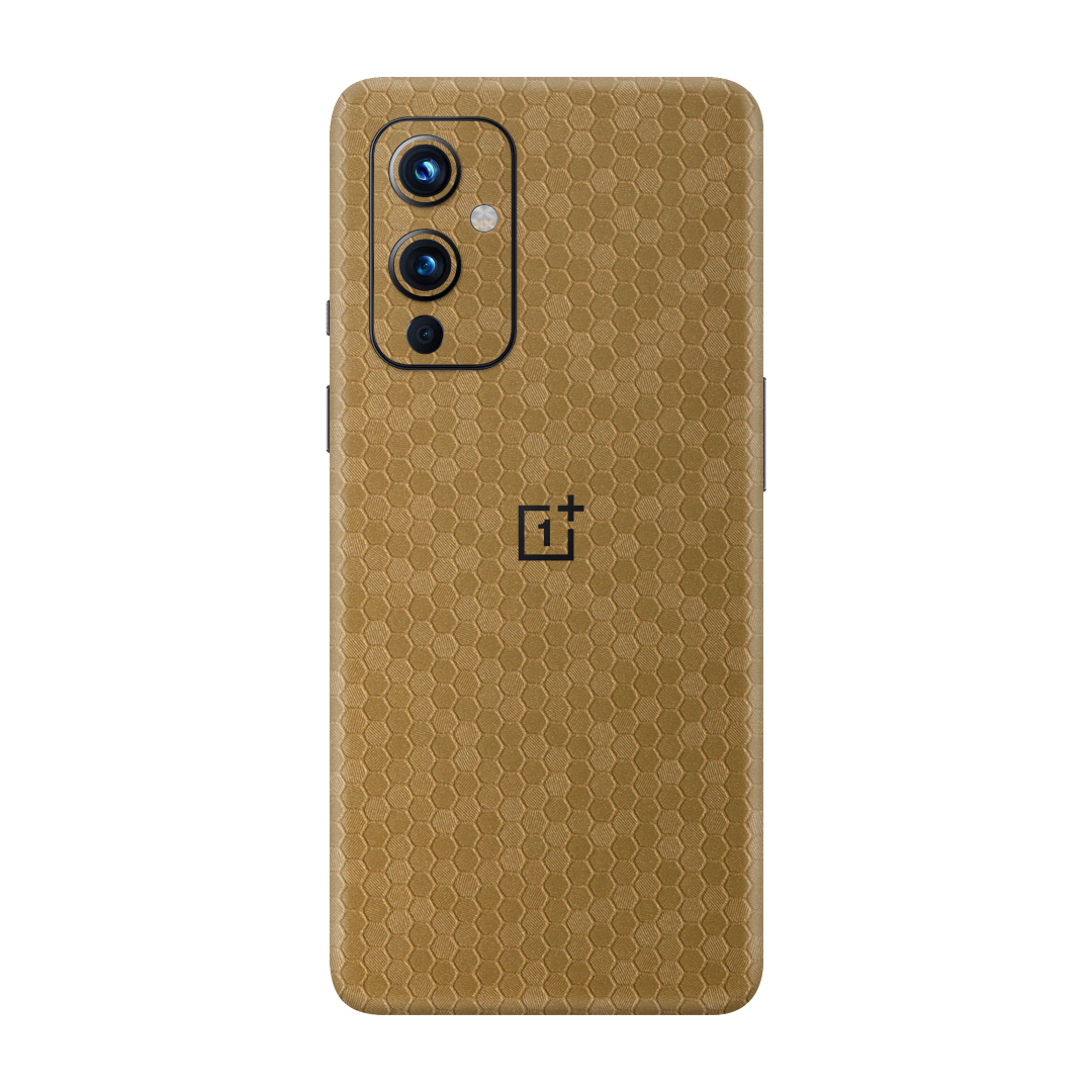 Honeycomb Gold Skin for OnePlus 9