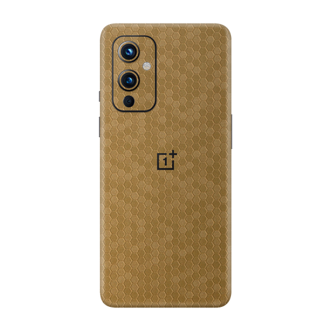 Honeycomb Gold Skin for OnePlus 9