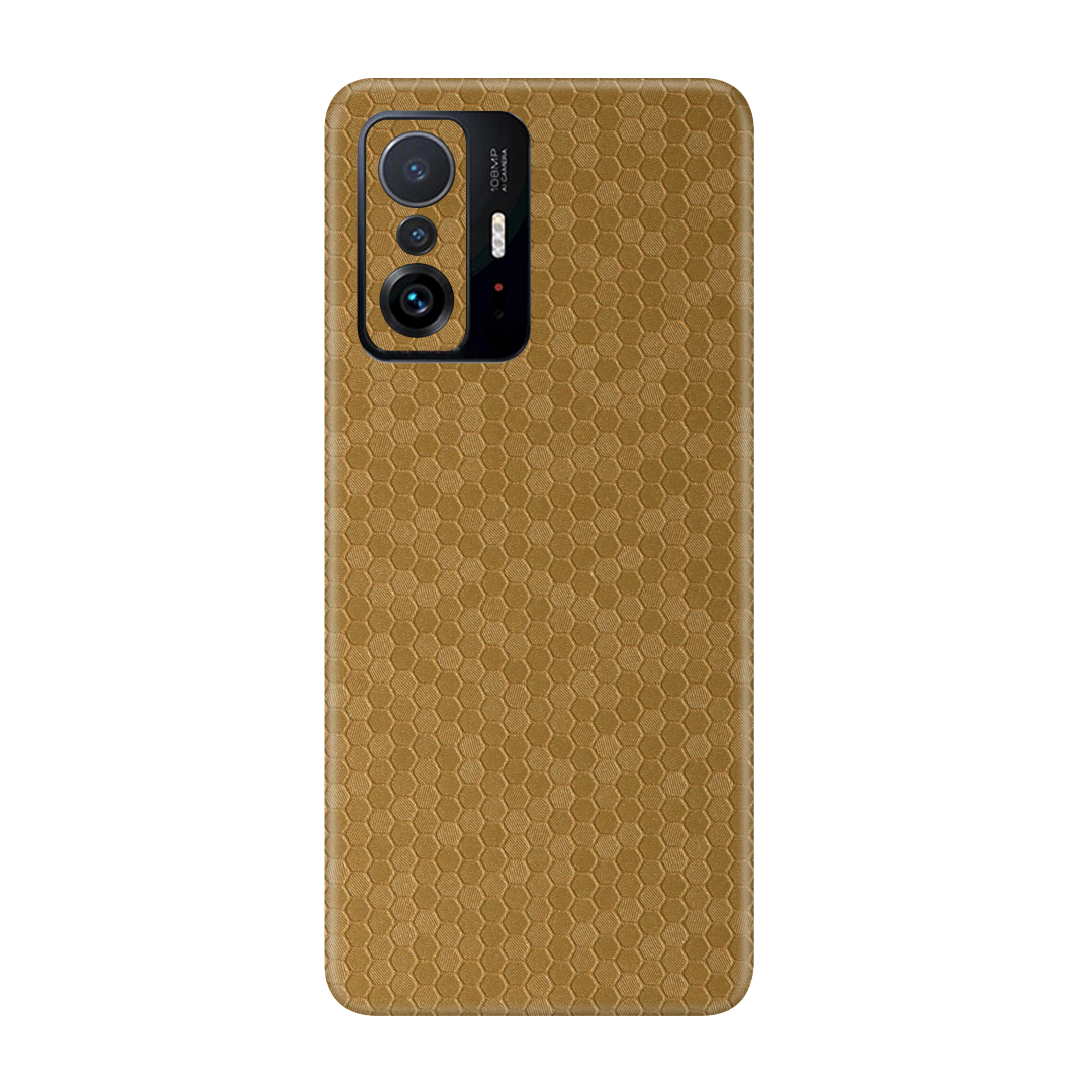 Honeycomb Golden Skin for MI 11T Pro