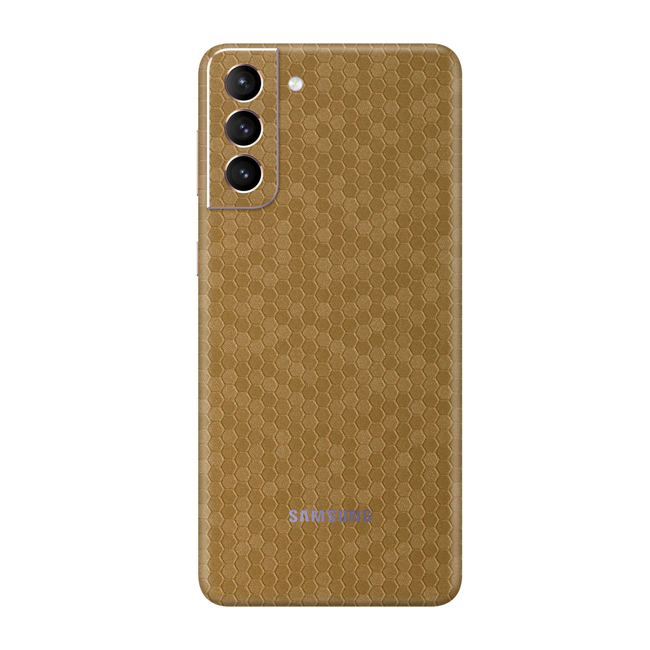 Honeycomb Gold Skin for Samsung S22