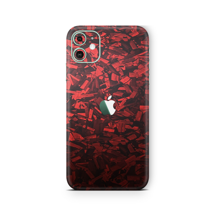 Red Forged Skin for iPhone 11