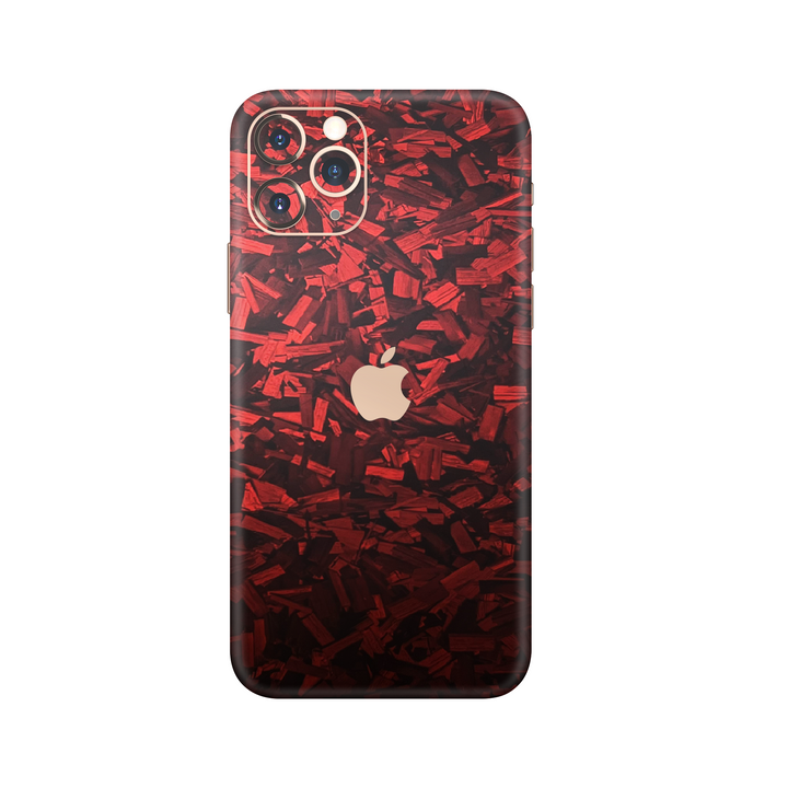 Red Forged Skin for iPhone 11 Pro