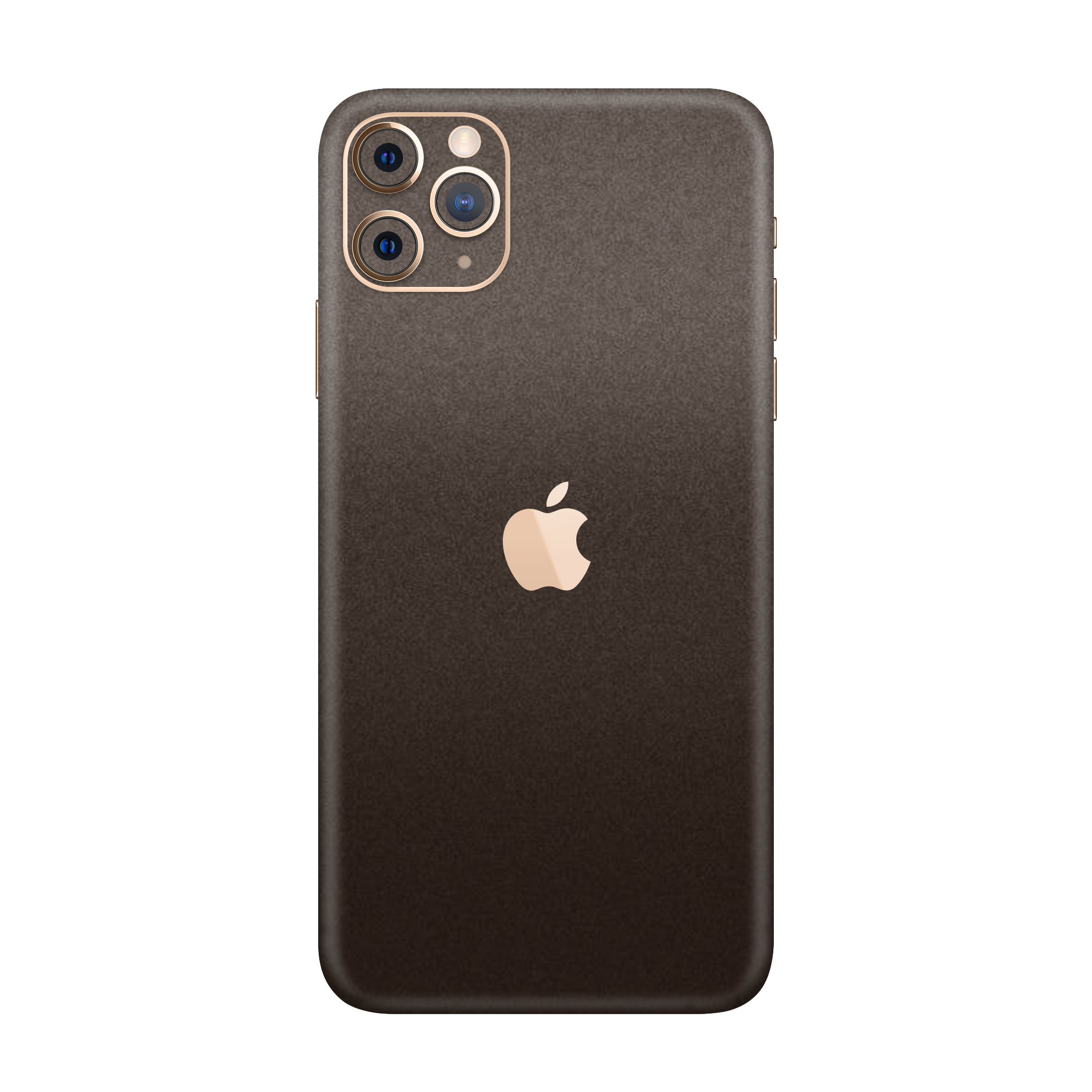 Matte Brown Metallic Skin For iPhone 11 Pro Max