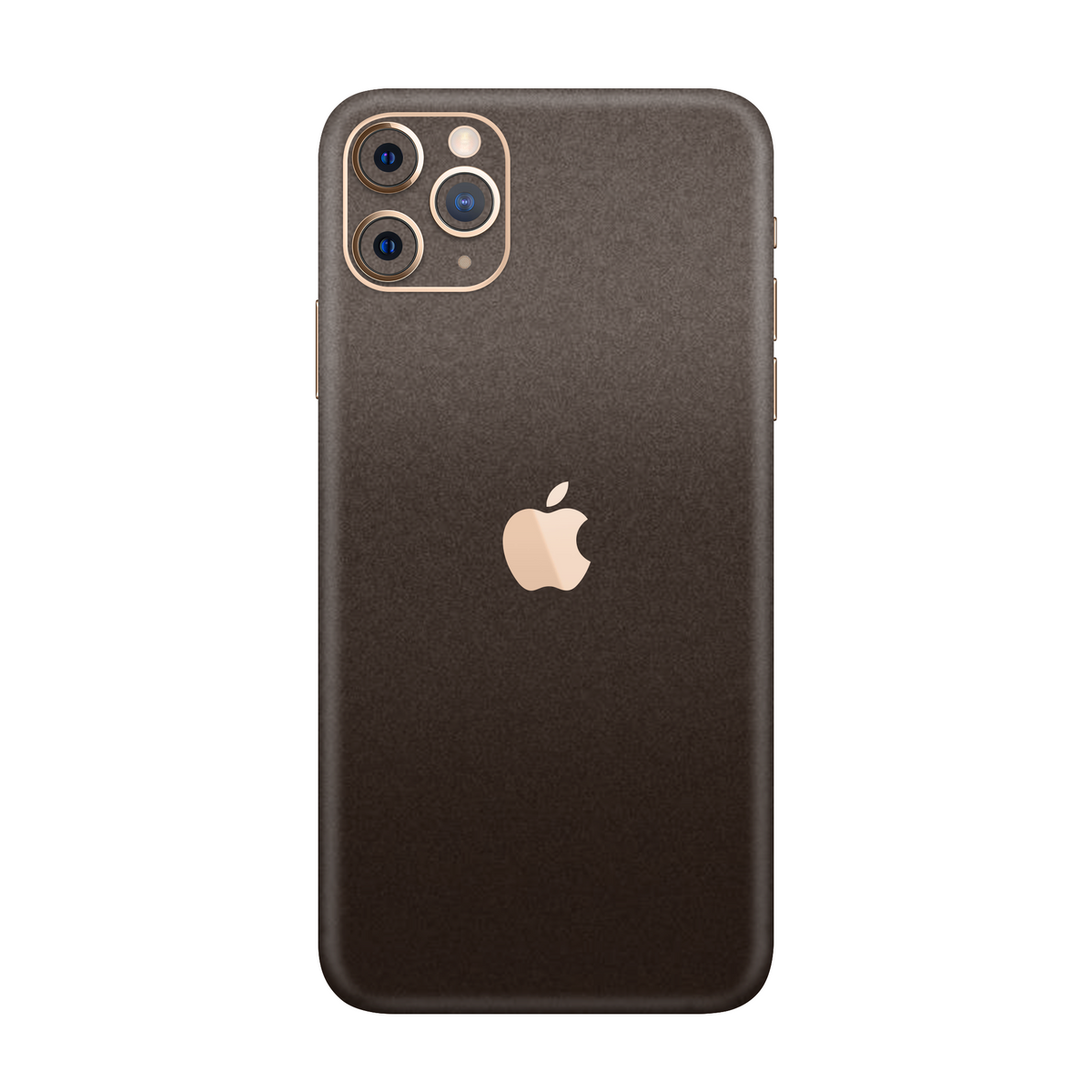 Matte Brown Metallic Skin For iPhone 11 Pro Max